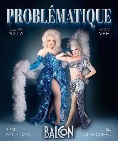 Join DJ Alex Cohen, Selma Nilla and Vicky Vee for a weekly show sandwiched by a Happy Hour tea dance! Hi Drag and Howling Laughter are all on the agenda!