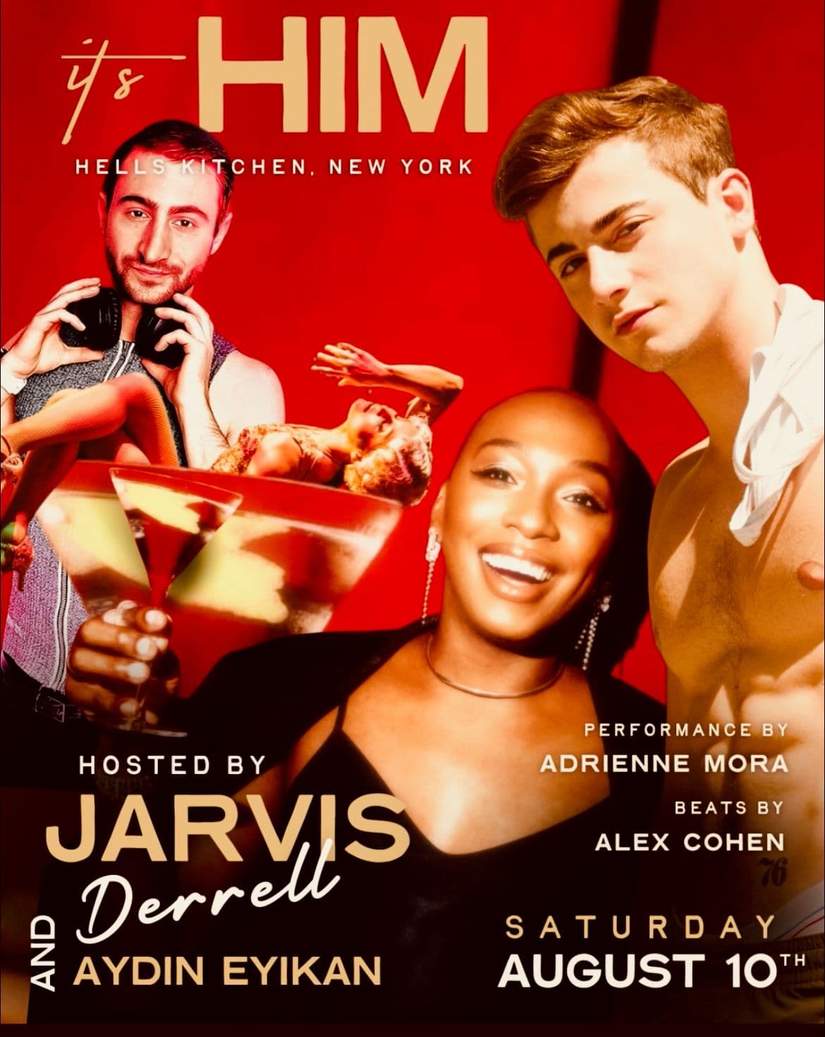 Hells Kitchen newest LGBTQ cocktail bar is calling your name. A vibe that can best be described as elegant yet energetic, DJ Alex Cohen joins the team as a resident DJ, hitting the decks at midnight!